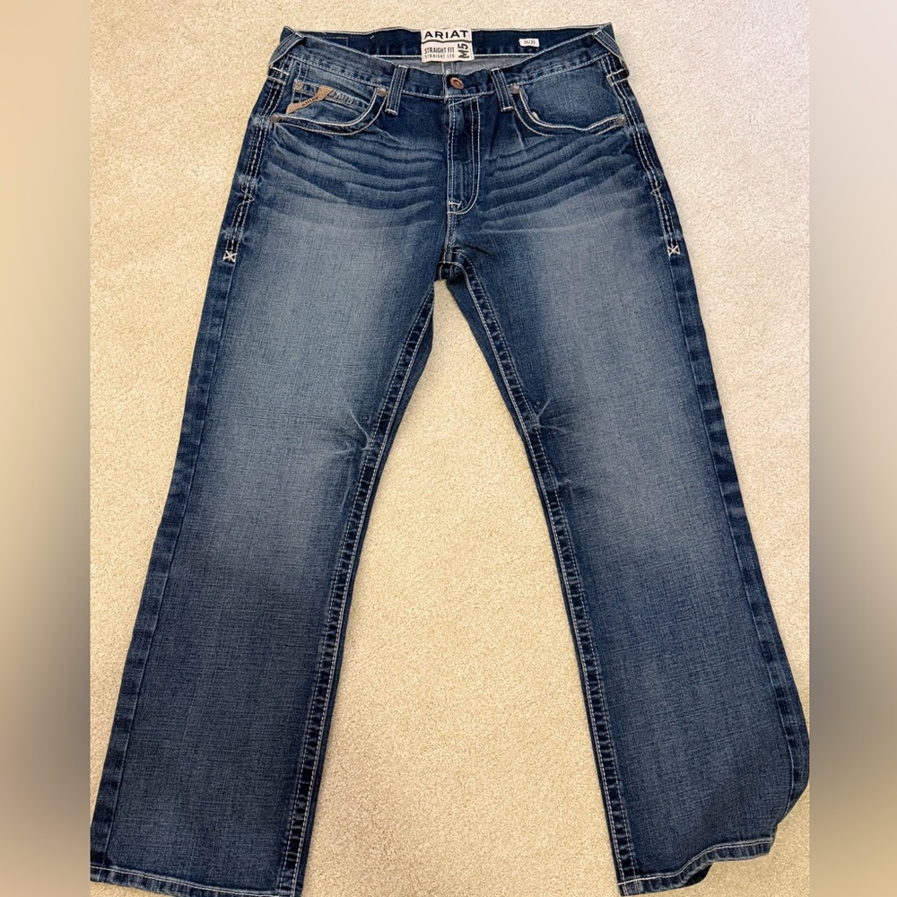 Ariat Men's Dark Blue Bootcut Jeans